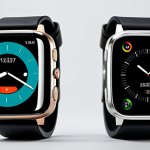 Home 18 Interchangeable Straps**
"A close-up studio shot of a modern smartwatch with several different watch straps displayed around it (silicone, leather, metal), fully clothed, safe for work, appropriate content, perfect anatomy, natural proportions, product photography, high quality, professional."
**